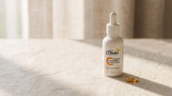 Sérum Vitamine C & Figue de Barbarie NADA — visuel éditorial — vue complémentaire