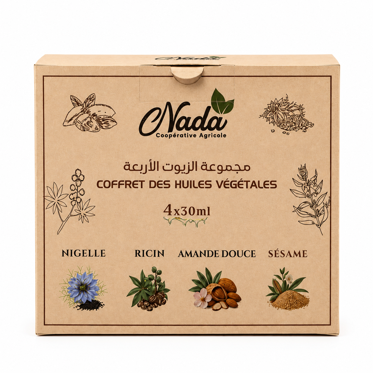 Coffret Huiles Végétales