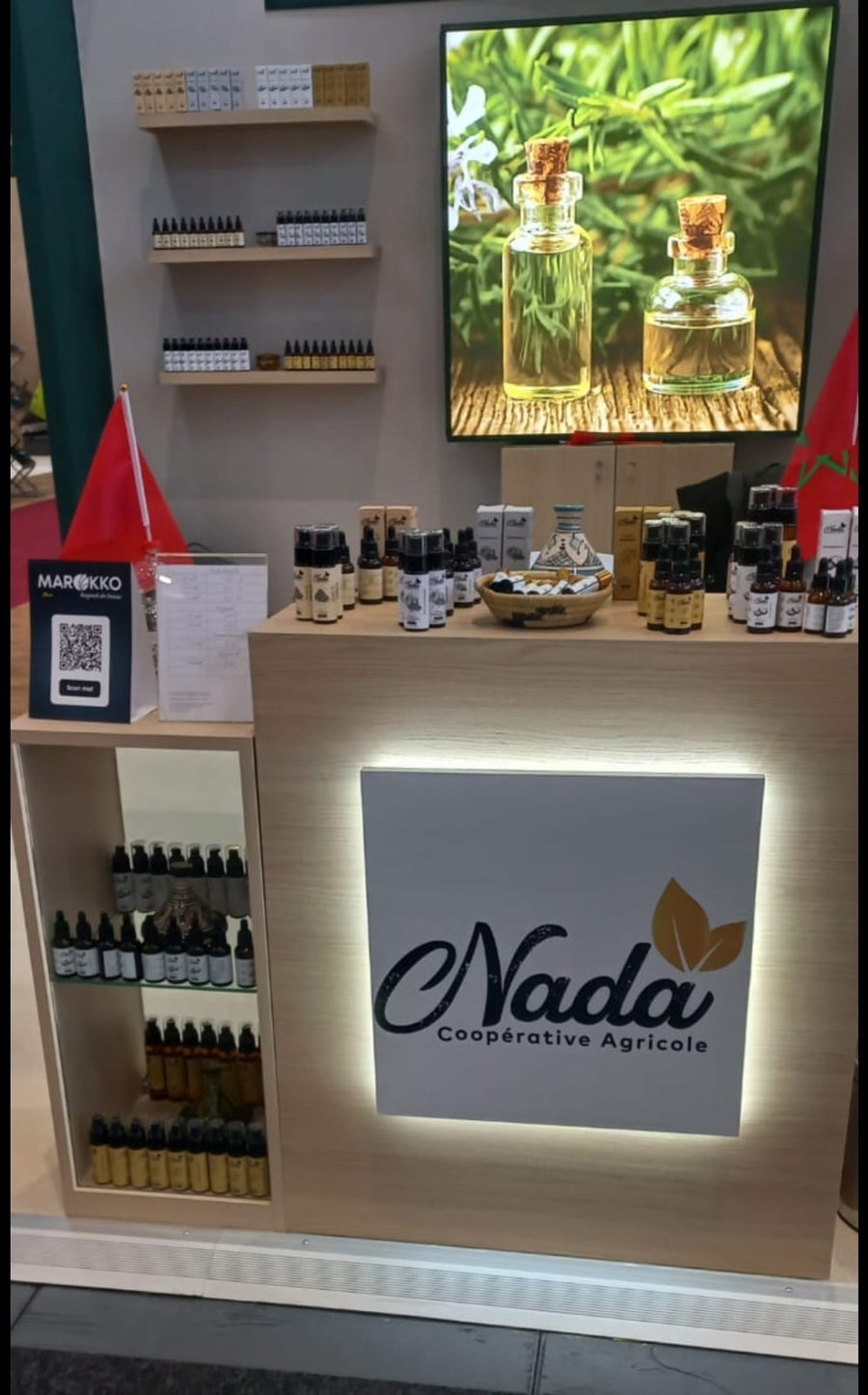 Stand NADA sur un salon professionnel