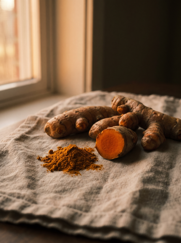 Curcuma — ingrédient du Gommage Curcuma NADA — vue complémentaire