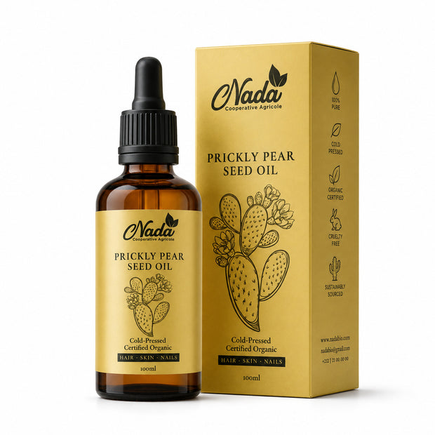 Huile de Graines de Figue de Barbarie NADA – flacon et étui