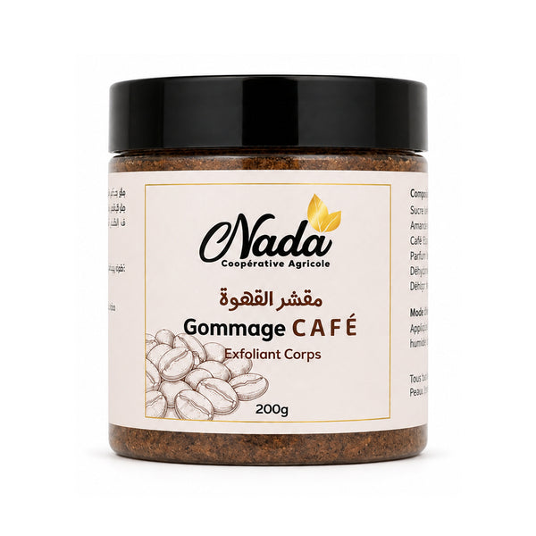 Gommage Café NADA 200 g – exfoliant corps