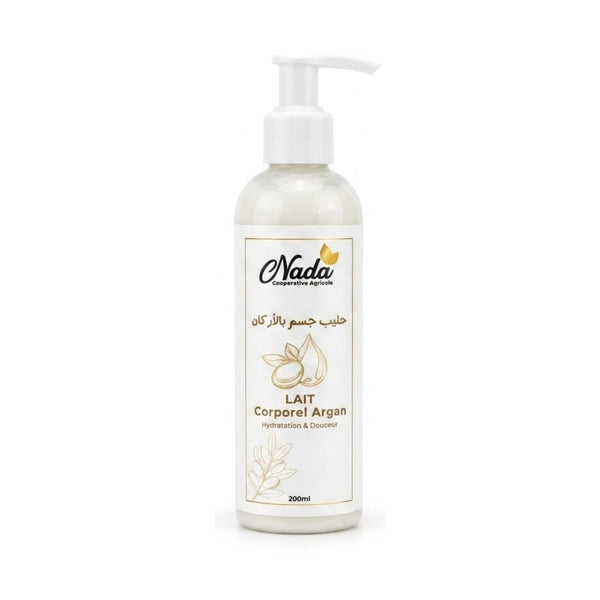 Lait Corporel à l’Argan NADA 200 ml – soin corps