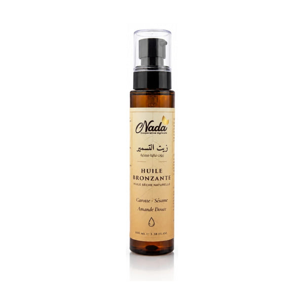 Huile Sèche Corps NADA 100 ml – carotte, sésame et amande douce