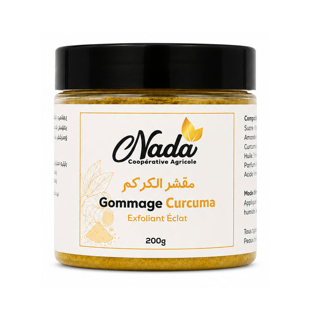 Gommage Curcuma NADA 200 g – exfoliant corps