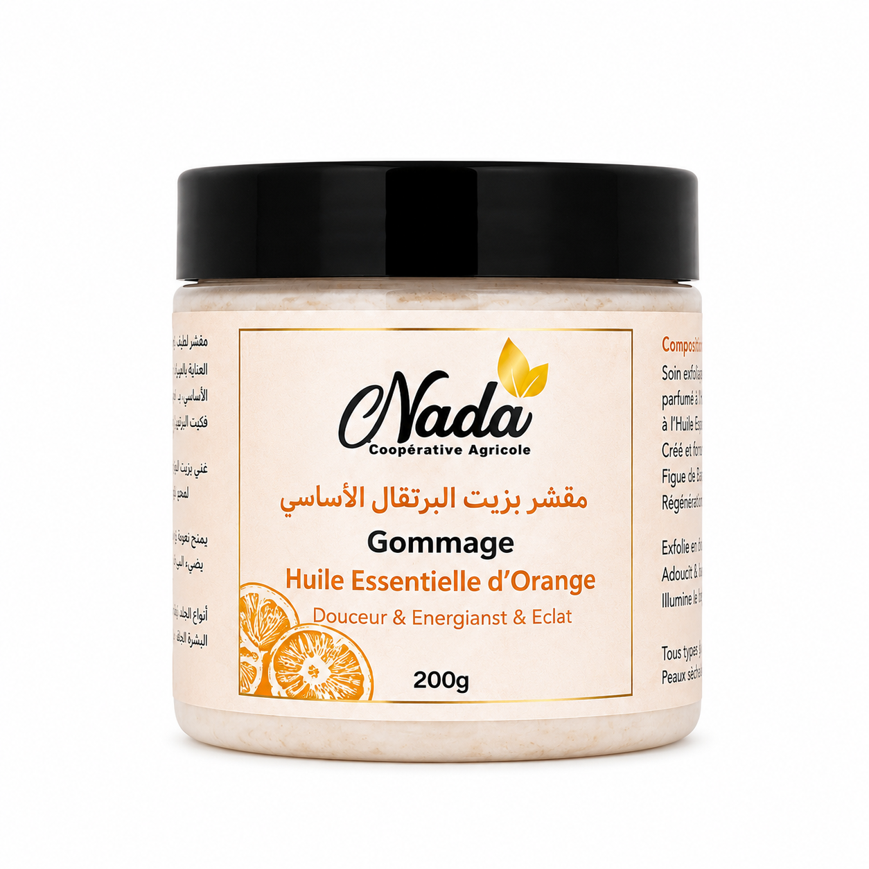 Gommage à l'Huile Essentielle d'Orange