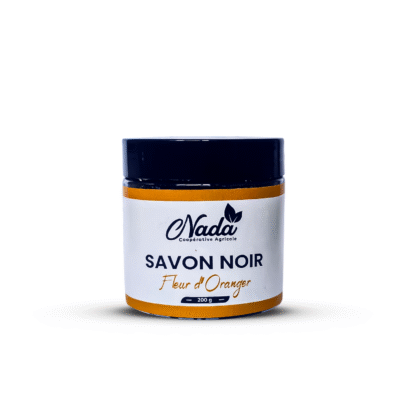 Savon Noir Parfumé à la Fleur d’Oranger